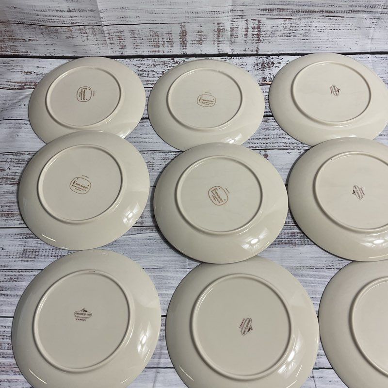 Franciscan Fine China Carmel 12 Pc. 6" Dessert Plate Set