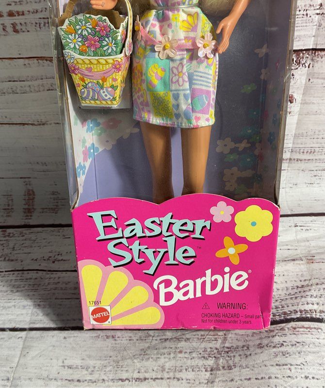 NIB Vintage 1997 Easter Style Barbie Doll Special Edition