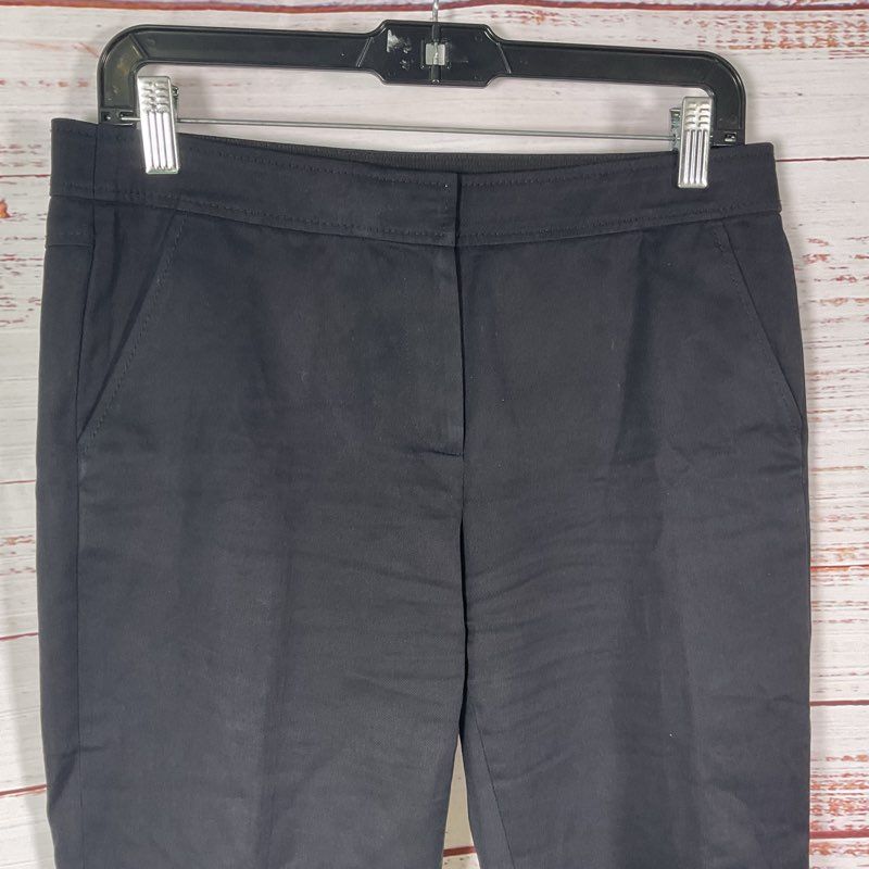 Giambattista Valli Black Cotton Cropped Dress Pants - Size 28
