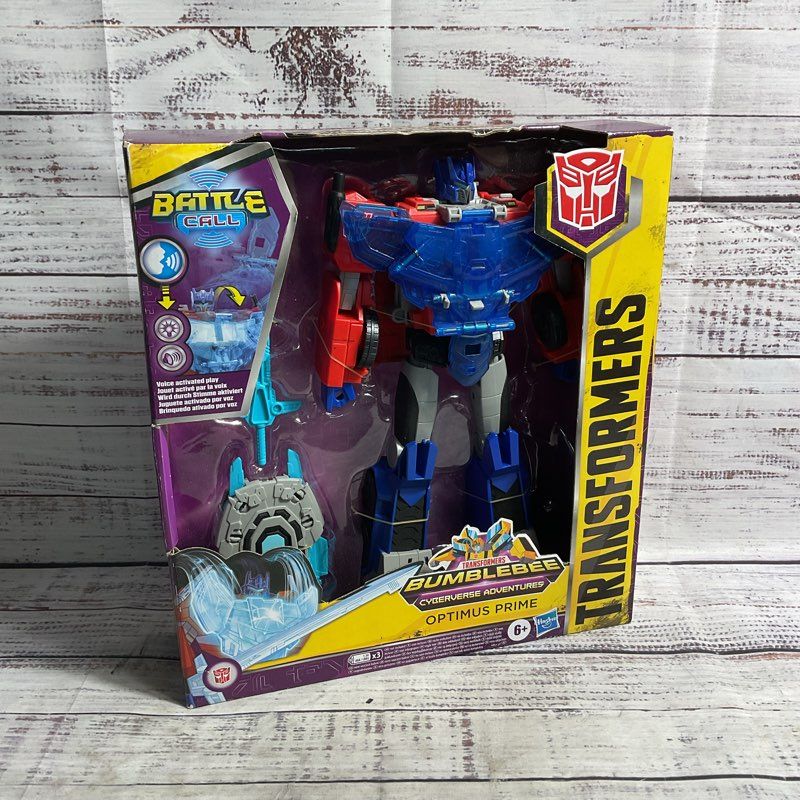 Transformers Optimus Prime Cyberverse Adventure Officer Class Action Figure 2020