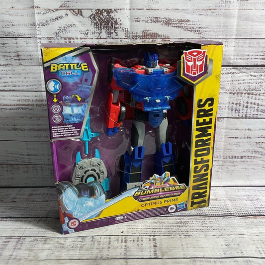 Transformers Optimus Prime Cyberverse Adventure Officer Class Action Figure 2020