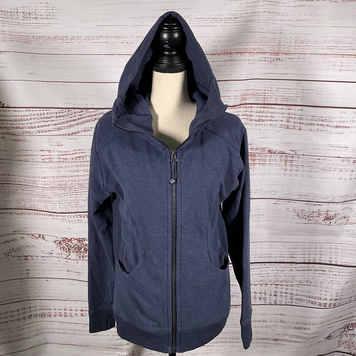 LULULEMON Women's Blue Scuba Zip Up Jacket- SZ 8