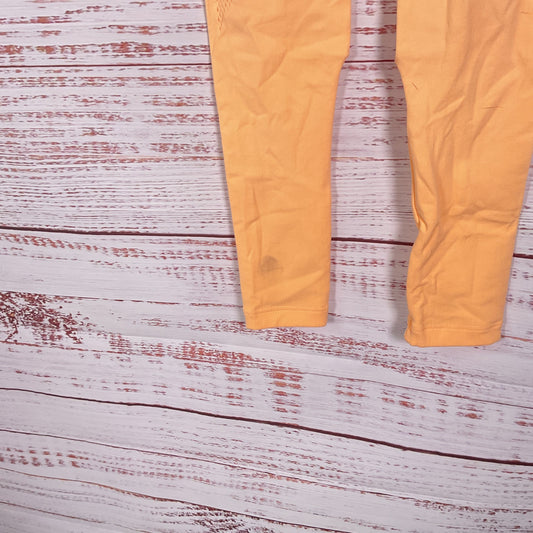 Palm Angel Pink Orange Gradient Jersey Stretch Leggings - Size XS/S