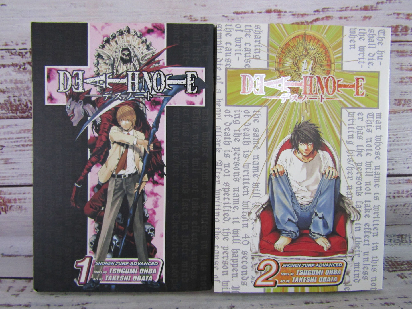 Death Note English Manga Volume 1-7