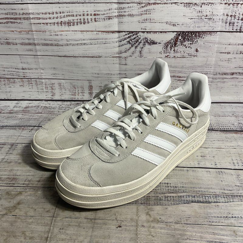 Adidas Gazelle Platform Grey Suede Sneaker Women's 9.5 US