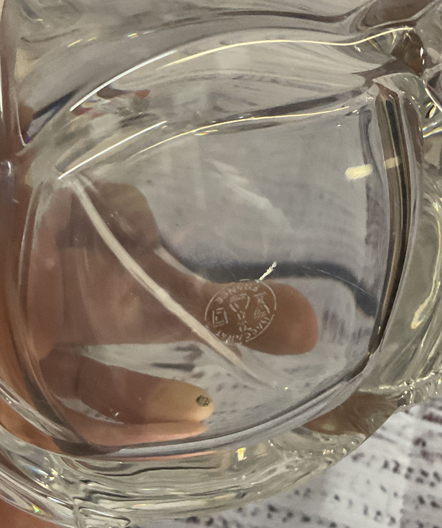 Baccarat France Crystal Mini Vase 6"