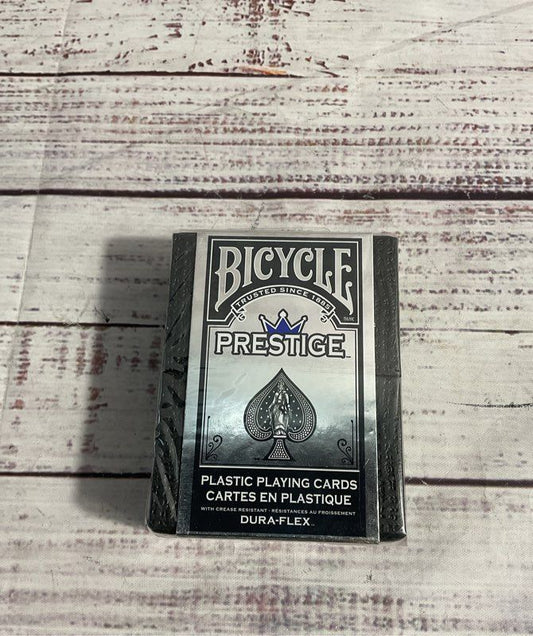 Bicycle Prestige Rider Back Plastic Playing Cards ~ Dura Flex NEW SEALED