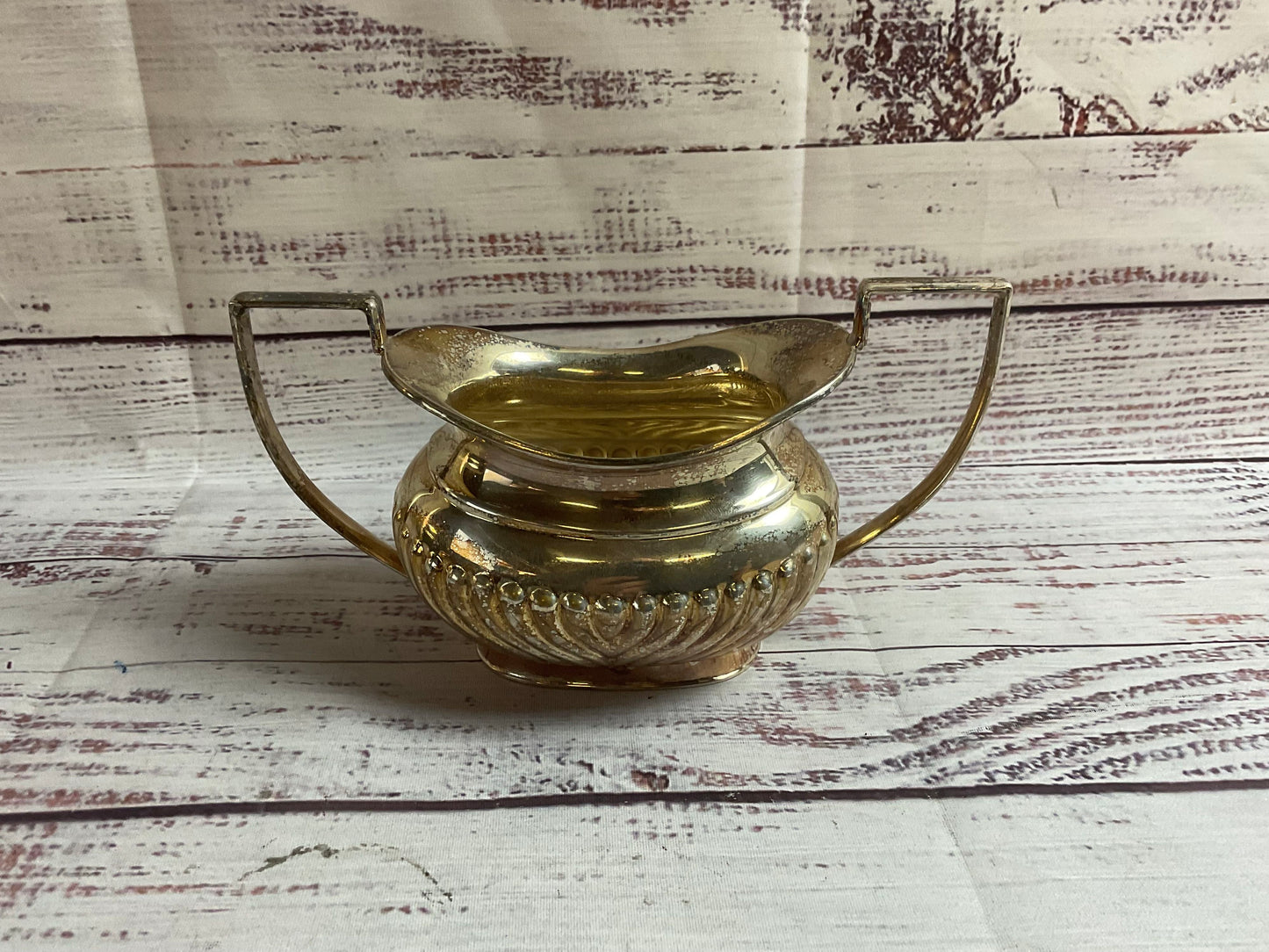 Vintage Cheltenham Sheffield Silverplated Cream Bowl