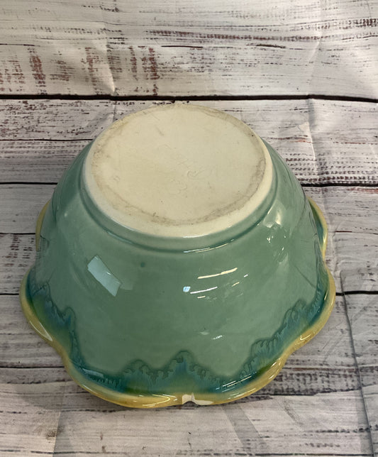 Edgecomb Ceramic Glazed Crystalline Bowl Multicolor