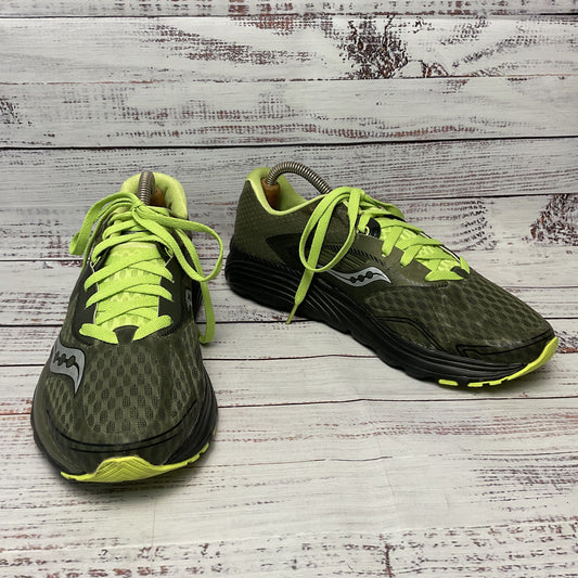 Saucony Kinvara 7 Green Sneaker Athletic Shoe Men Size 8.5