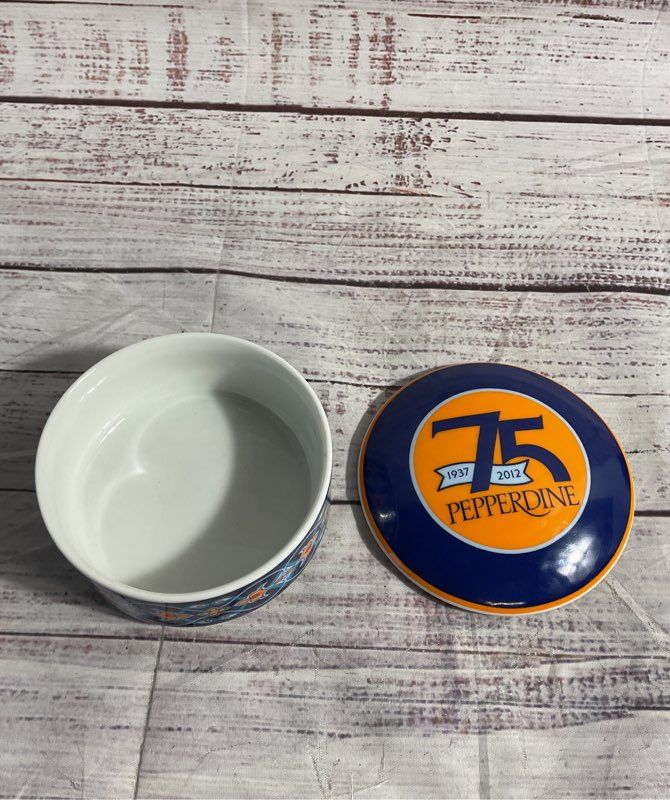 Tiffany & Co. Pepperdine Porcelain Trinket Box Limited Edition