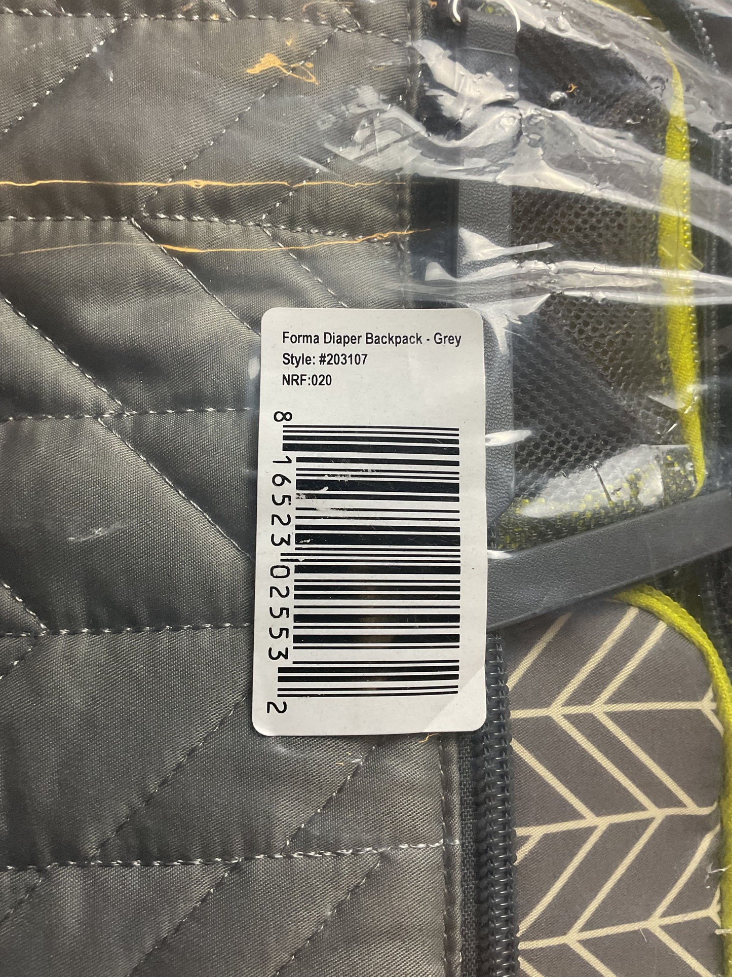 Skip Hop Gray Diaper Backpack NEW