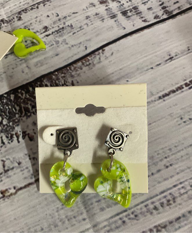 Lot 5 Pairs Linda Shull Sterling Silver Earrings
