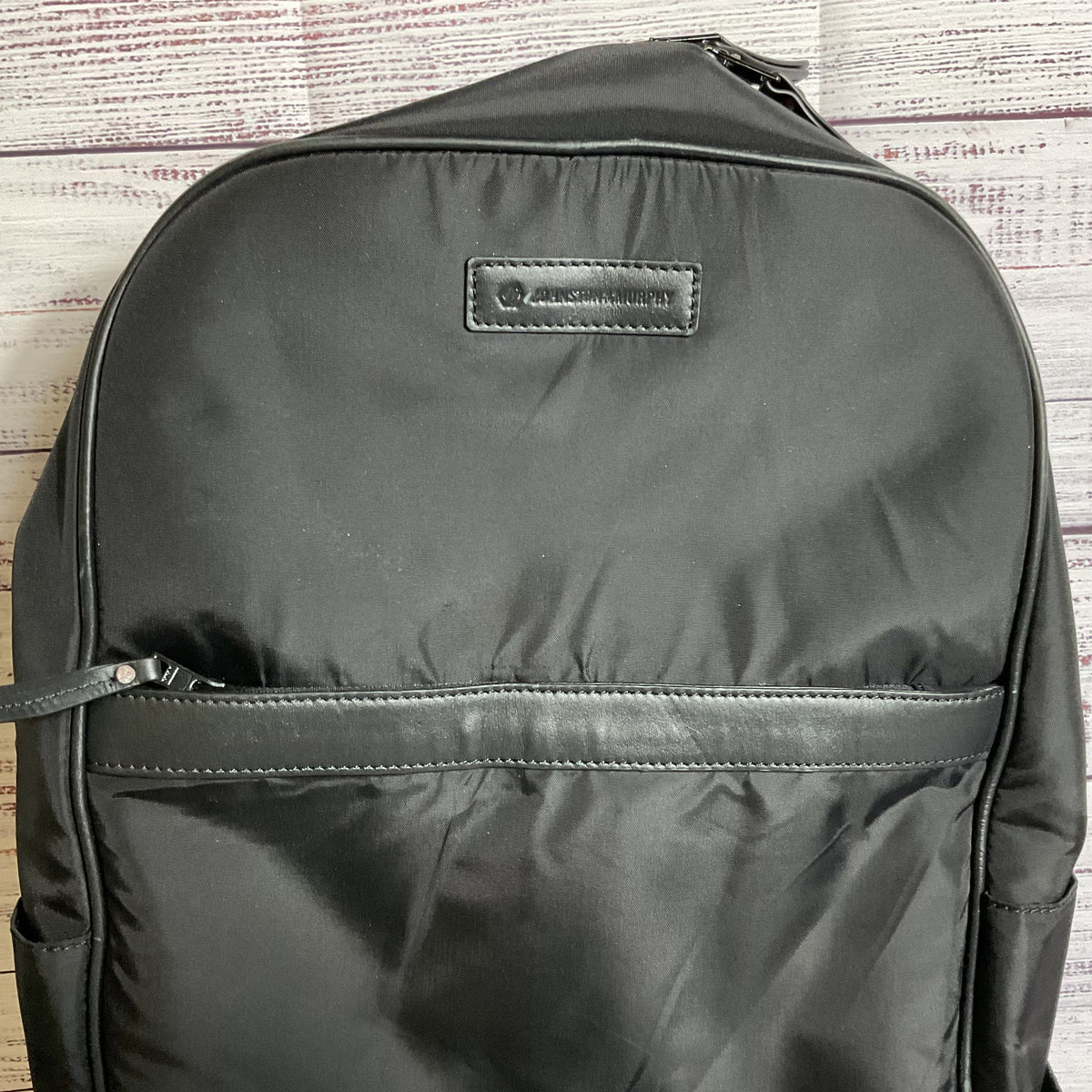 JOHNSTON & MURPHY Black Backpack