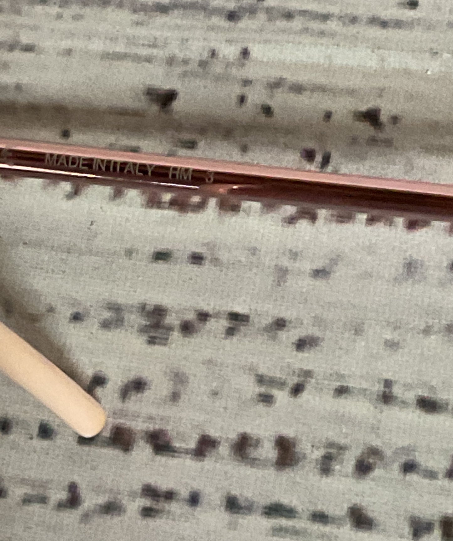 CHRISTIAN DIOR 02T8F Aviator Metallic Pink / Violet Sunglasses Size 145