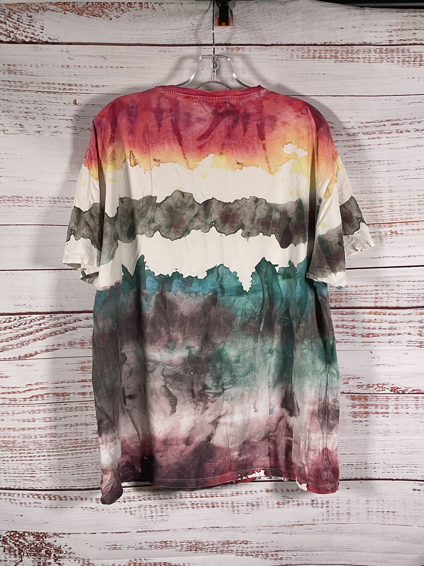 Acne Studios Striped Tie-dye T-Shirt - Size S