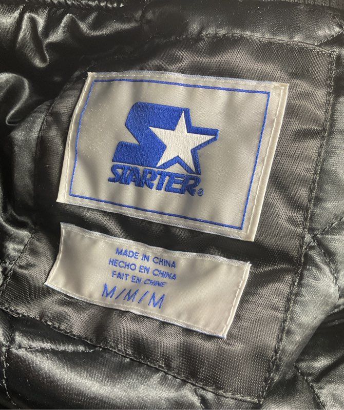Starter Oakland Raiders NFL Snap Jacket Black M