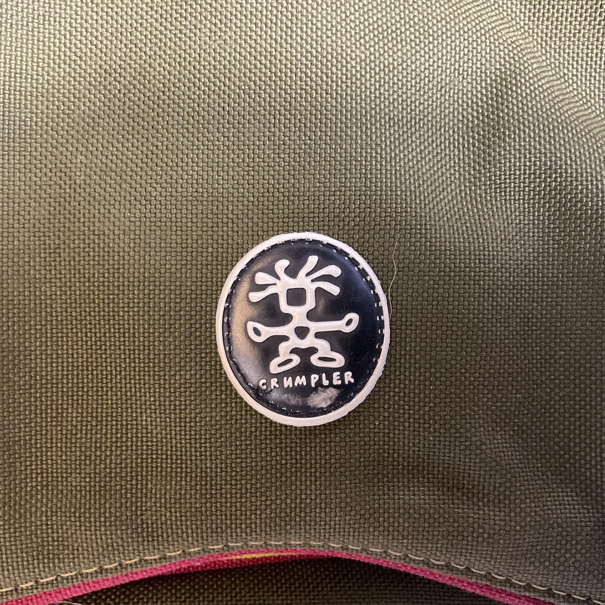 CRUMPLER Green Laptop Messenger Crossbody Bag
