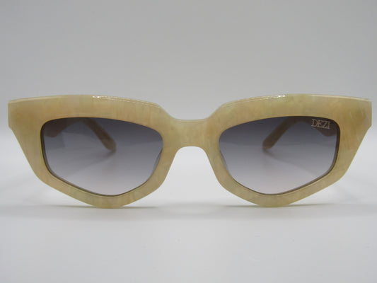 Dezi On Read Women's Limestone Smoke Acetate Cat Eye Sunglasses