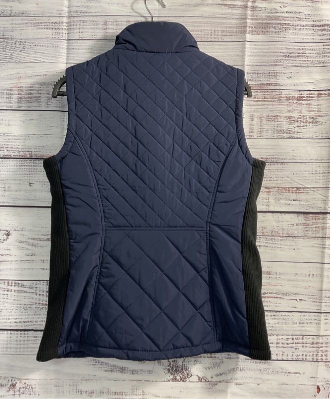 NWT Women's Andrew Marc Navy quilted vest Size S