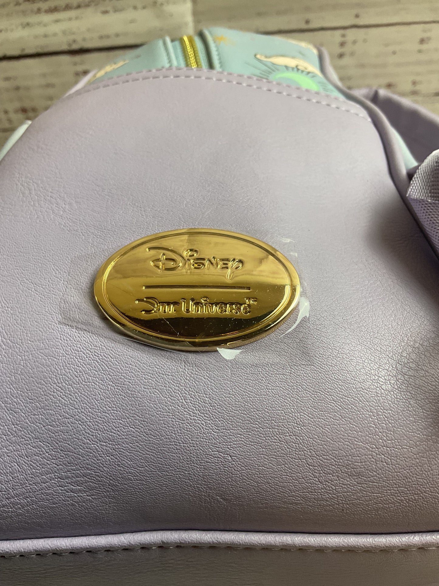 Disney Our Universe Aladdin Beaded Lavender Backpack