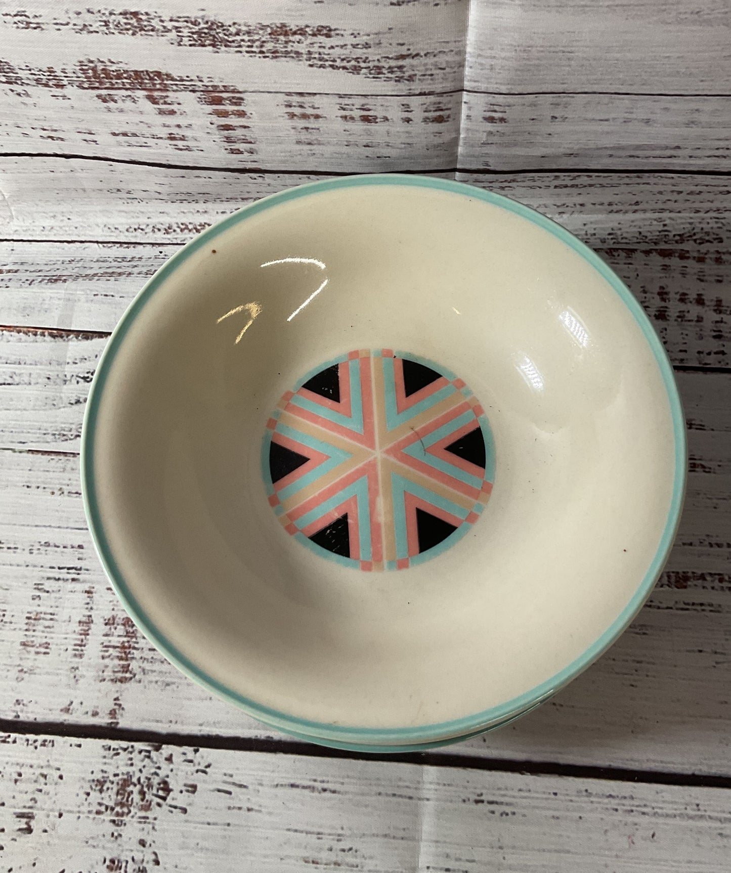 Zuni Sango Stoneware Japan 6 Cereal Bowls AS IS