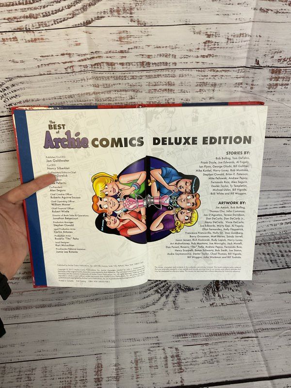 Hardcover Archie Comics Deluxe Edition Book Two
