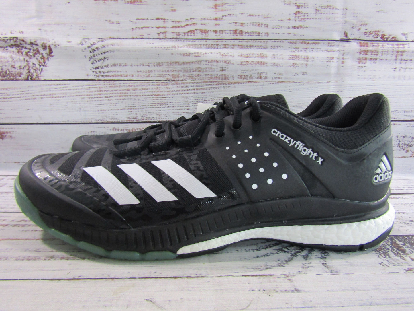 Adidas Crazyflight X Women's Black Volleyball Sneakers Size 12 BA9269