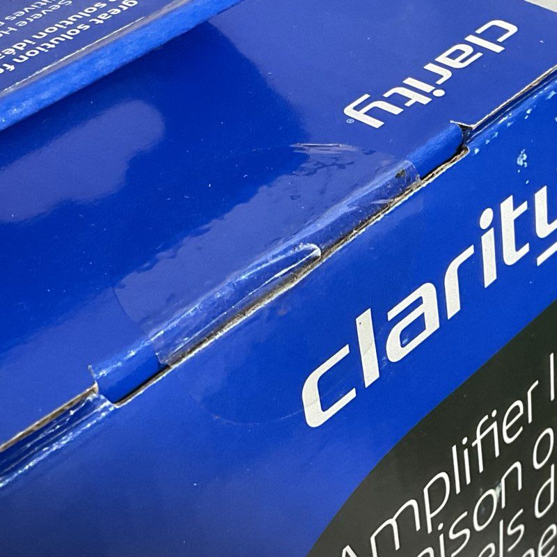 NEW SEALED CLARITY BT914 Amplified Cordless Phone w/Answering Machine Handset