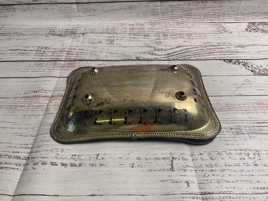 Vintage Yeoman Silver Plated Over Copper Tray With Handle Made In England