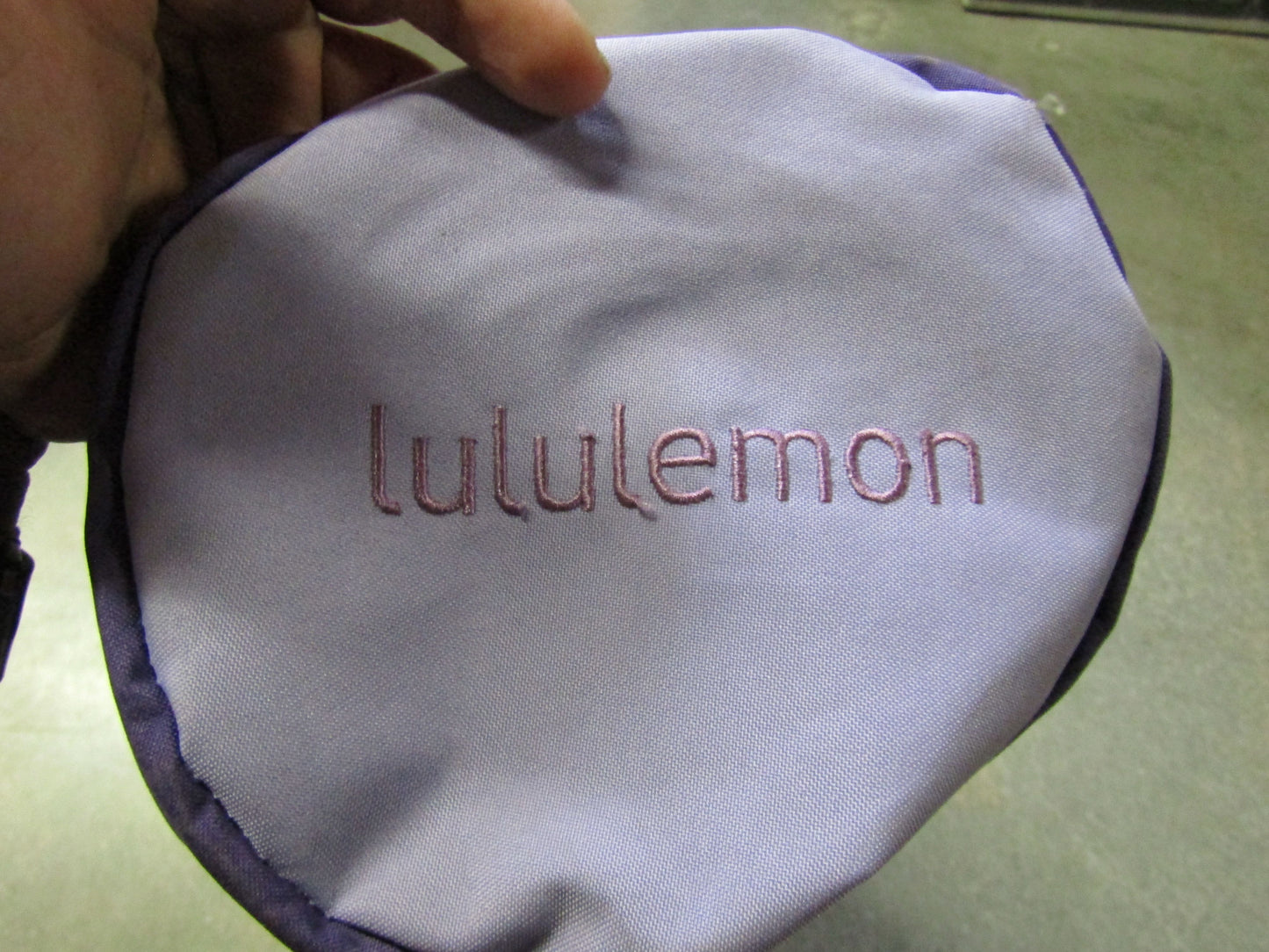 Lot of 2 Lululemon Heritage 365 Camo Smoky Red Night Sea & Purple Yoga Mat Bag