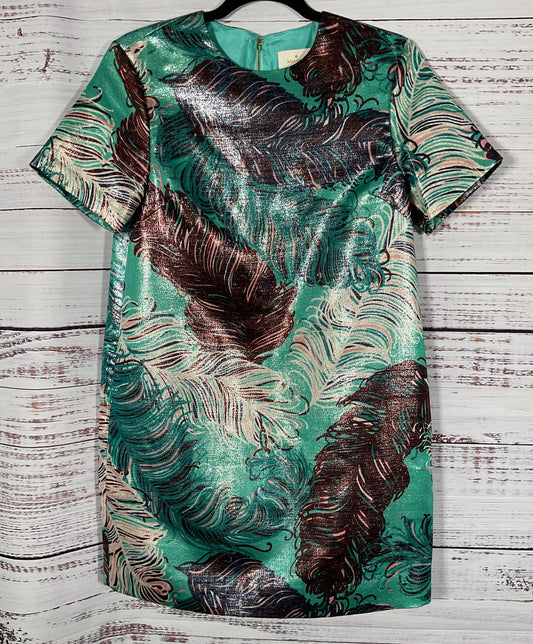 Kate Spade Women's Multi-Color Regal Plumes Mini Dress Size 0