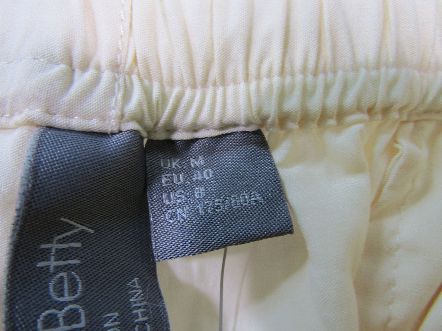Sweaty Betty Quinn Women's Mirage White Cargo Pants Size M