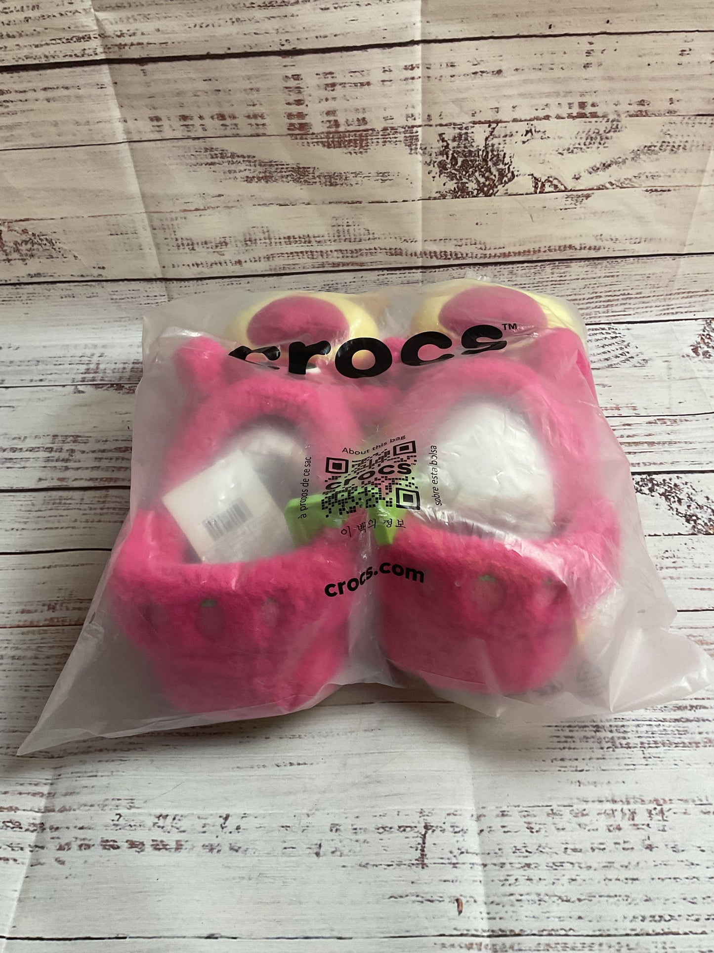 NEW Crocs Toy Story Lotso Pink Slip-On Slipper Unisex Adults M8/W10