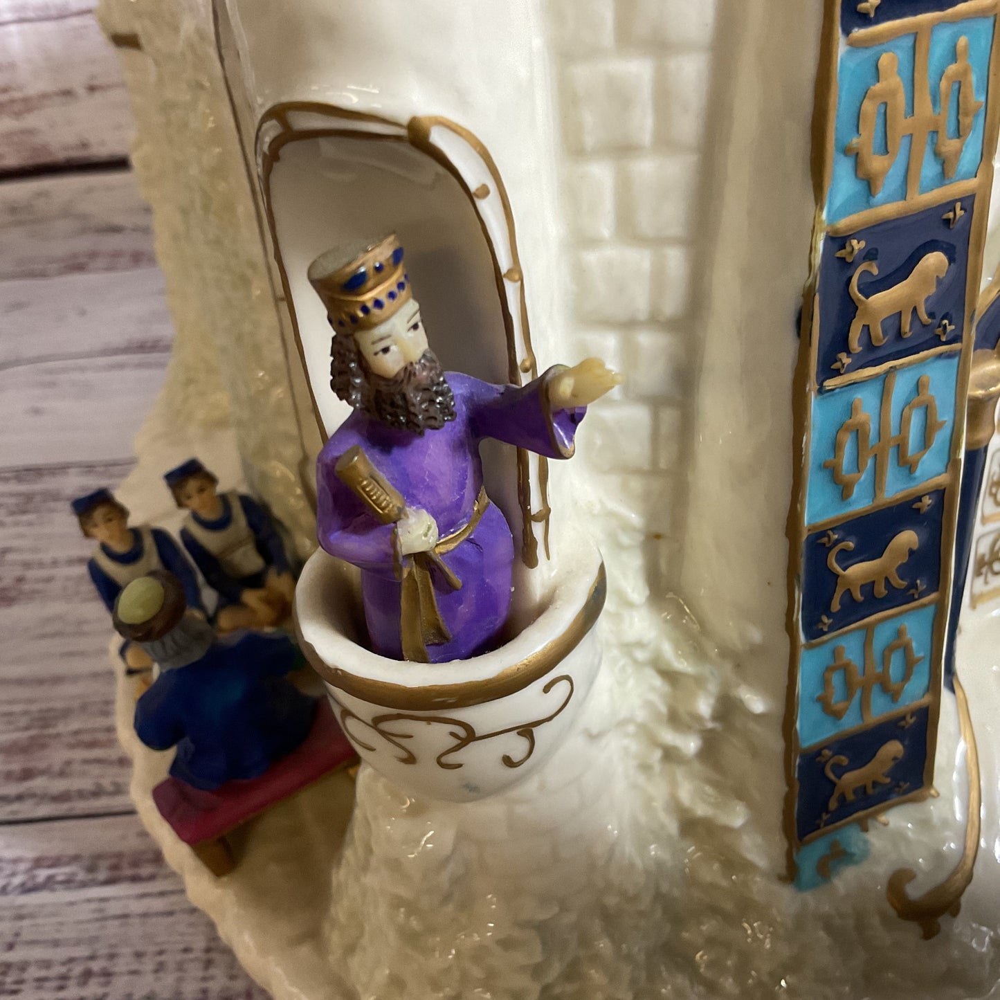 Judaica Purim Cookie Jar- MISSING LID