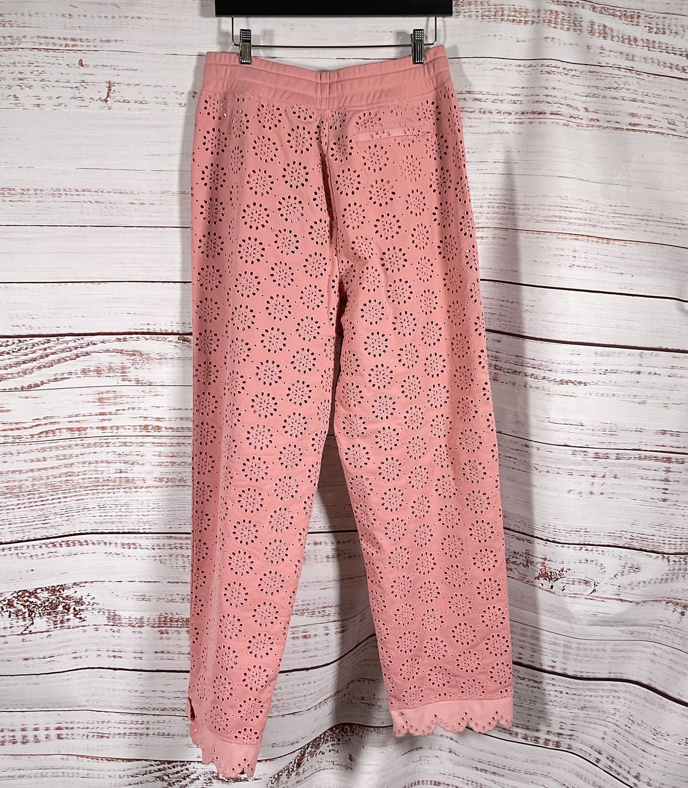Fenty Puma by Rihanna Die-Cut Embroidered Pants Bridal Rose S