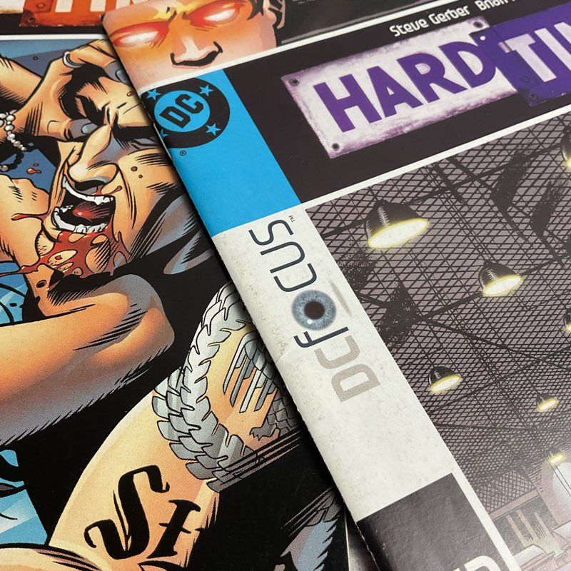Vintage Hard Times #8-12 Steve Gerber Dc Comic Book Lot 2004