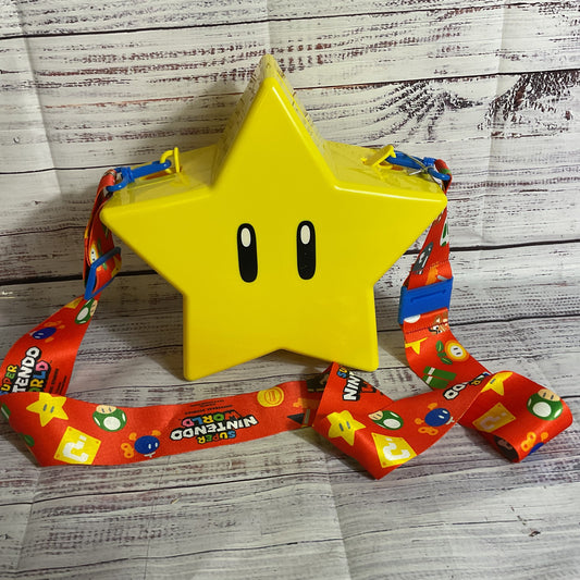 Universal Studios Super Nintendo World Super Star Bag w/ Crossbody Strap