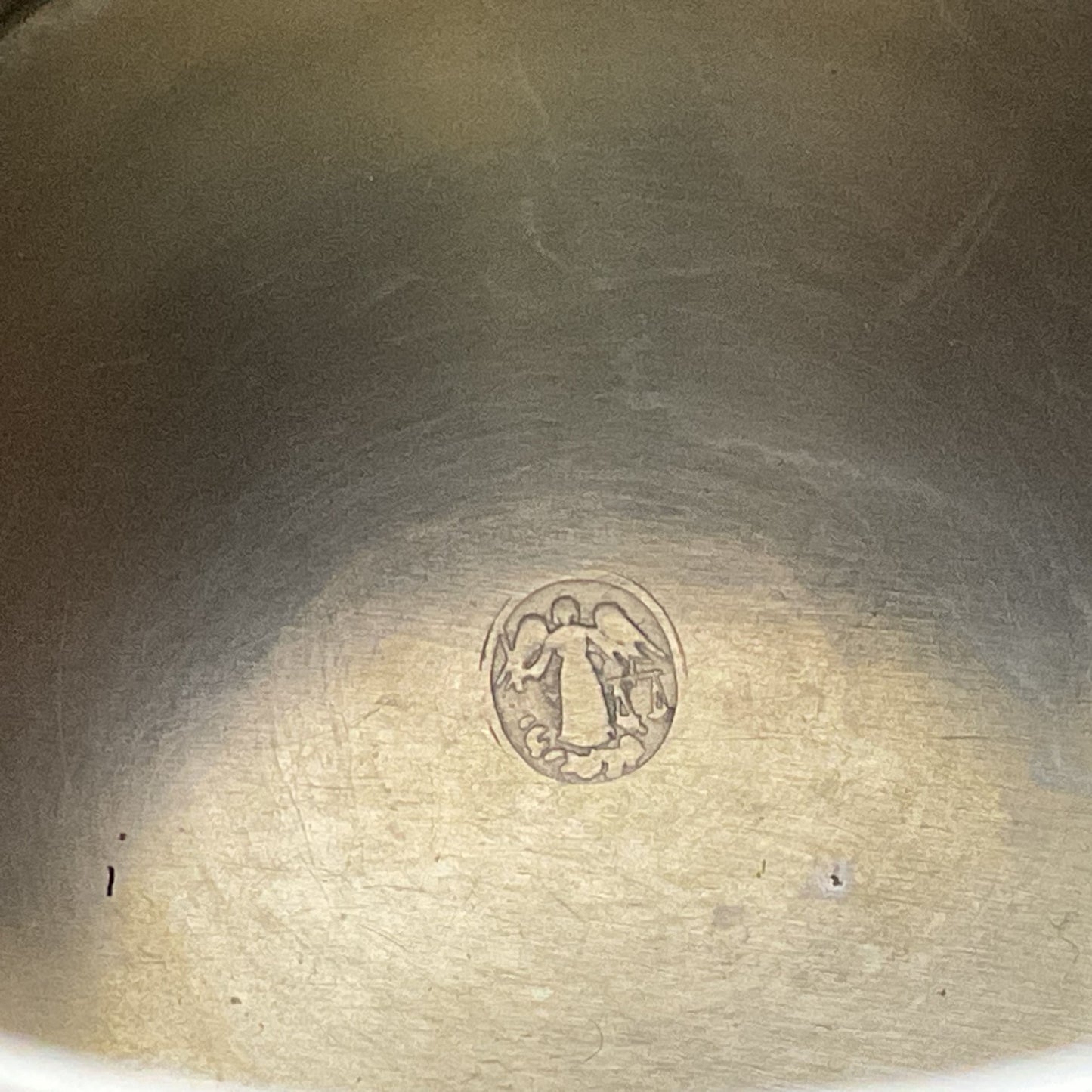 VTG. GEGOSSEN LT. Deutsches Zinn Mitglied D. Zinnung Landesinnung Pewter Stein