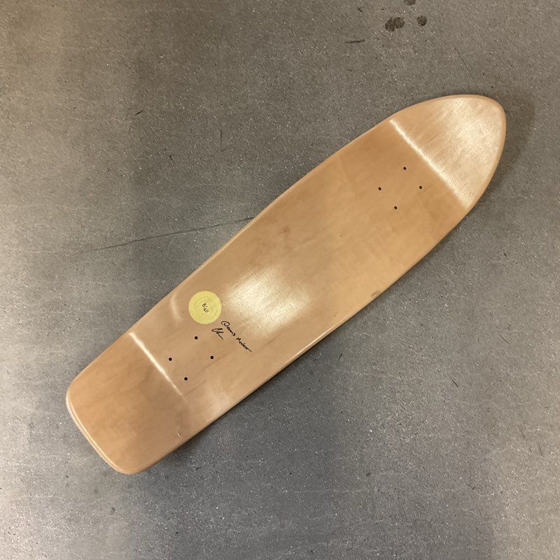 Limited 8/10 Dennis Mcnett 2 Snakes Fighting Woodblock Print Cruiser Skate Deck