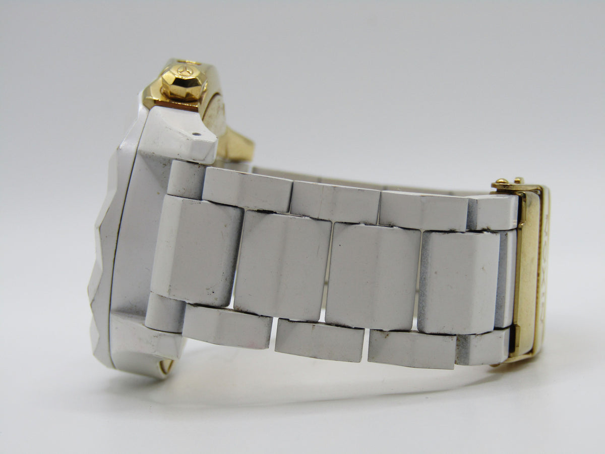 Nixon The Monarch Women's White Enamel Stainless Steel Quartz Watch