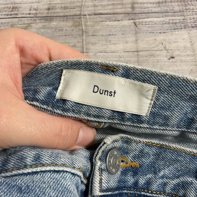 Dunst DIY Cut Off Light Blue Denim Low Rise Jean Shorts - Size L