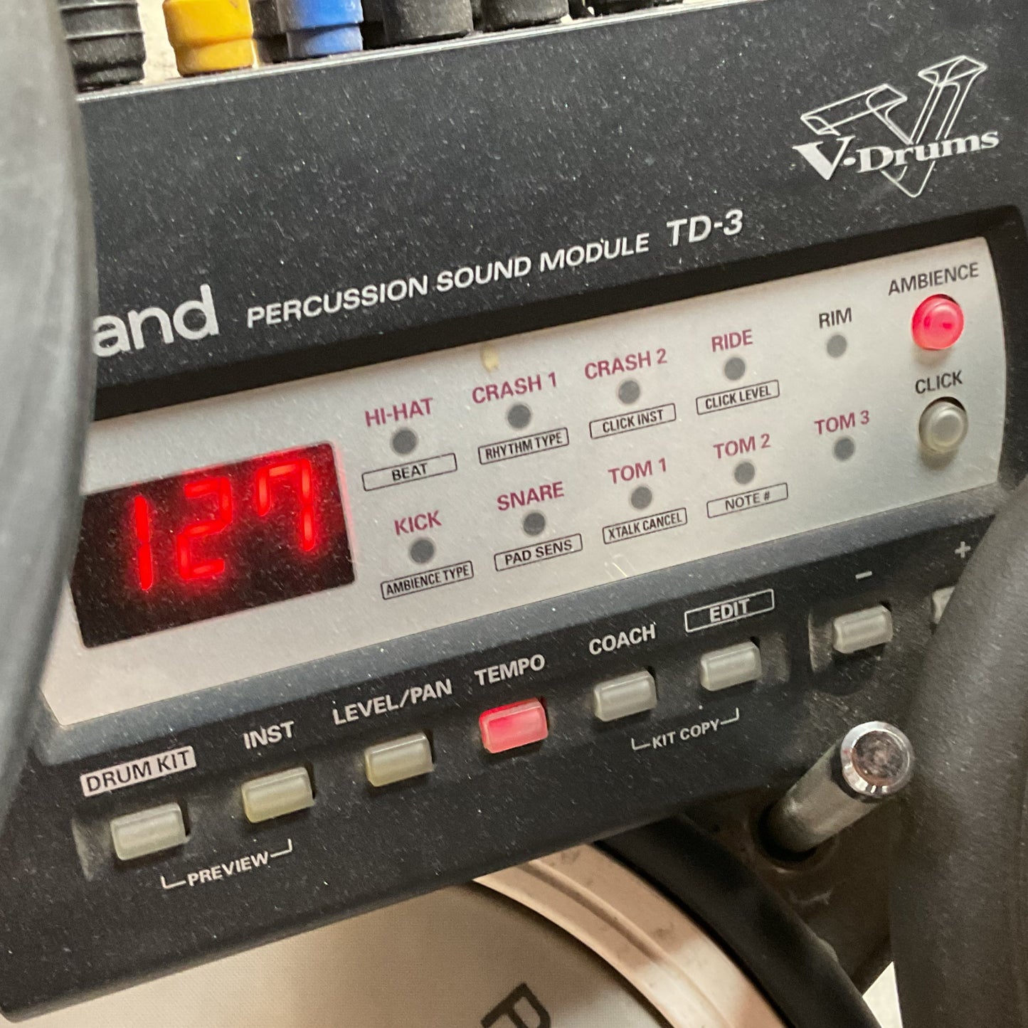 ROLAND TD-3 Electronic Drum Kit with Pedals- (WORKS!!!)