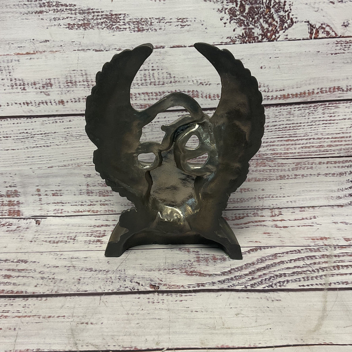 American Federal Eagle E Pluribus Unum Brass Singular Bookend 5"x7"