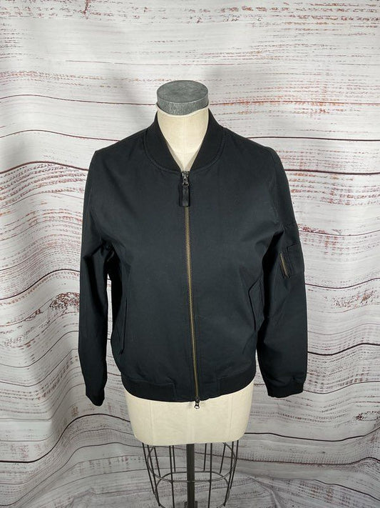 Everlane The Bomber Jacket Uniform Men’s Black Size M Full Zip Utility Pockets