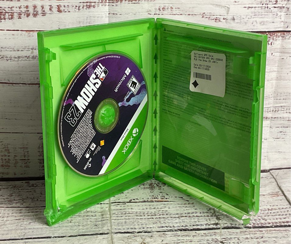Microsoft Xbox One Set of 3 The Show 23 GTA 5 WWE2K16 Video Games