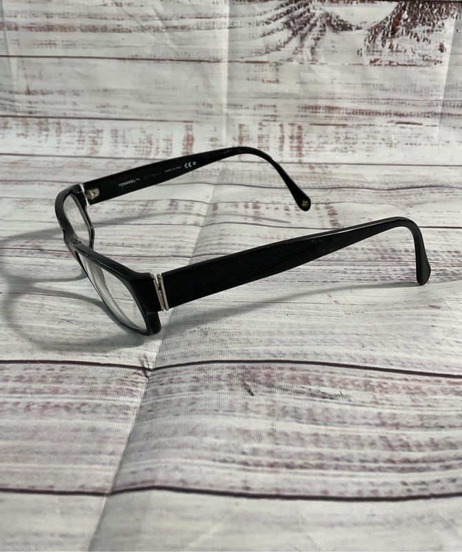 Chanel Women's Eyeglasses Black Frames Only 53-16-140 Made in Italy