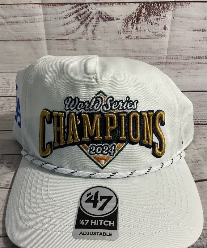 Los Angeles Dodgers 2024 World Series Champions '47 Hitch Adjustable Snapback