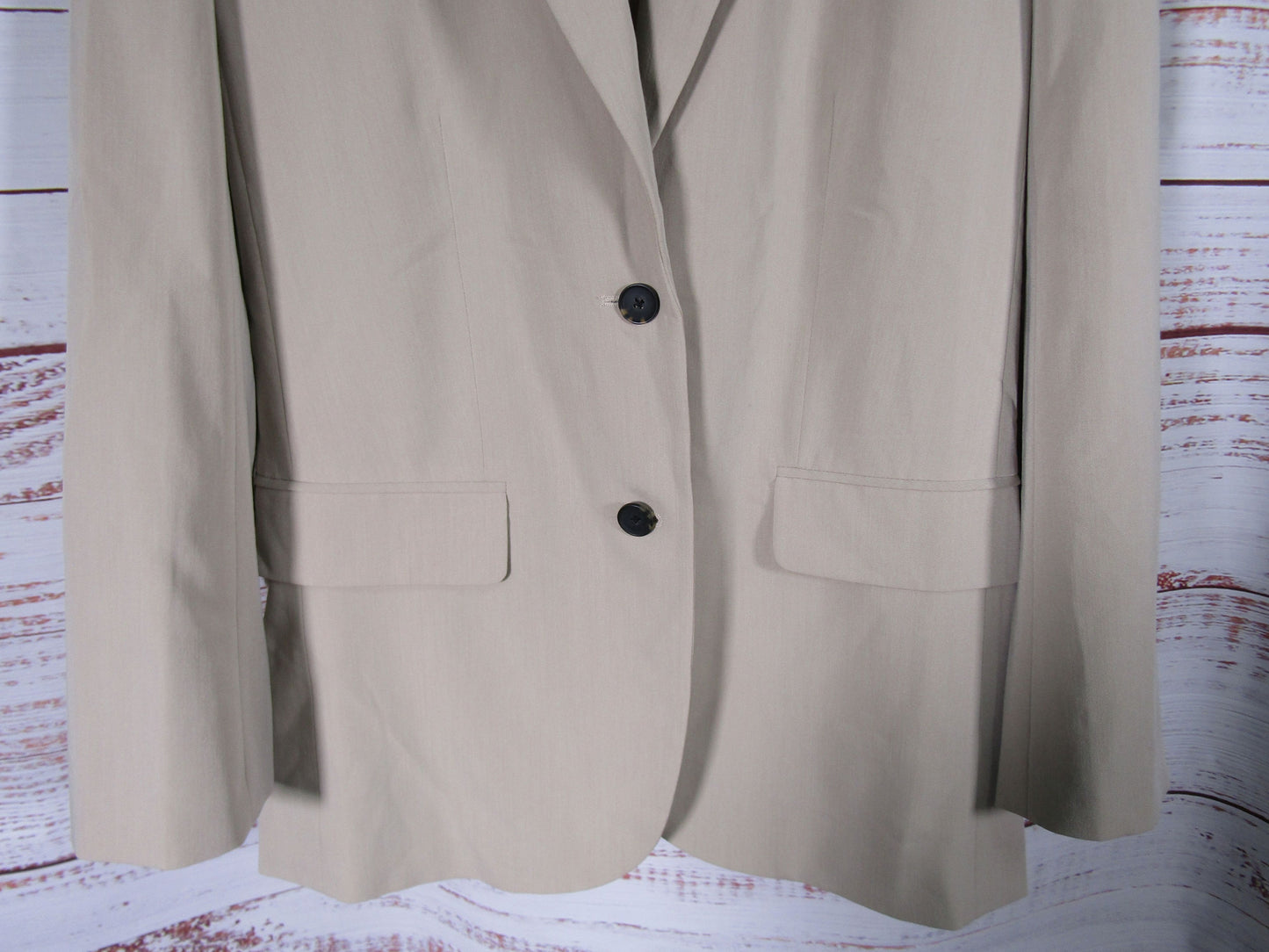 Eaves Siya Women's Beige Blazer Suit Jacket Size XS