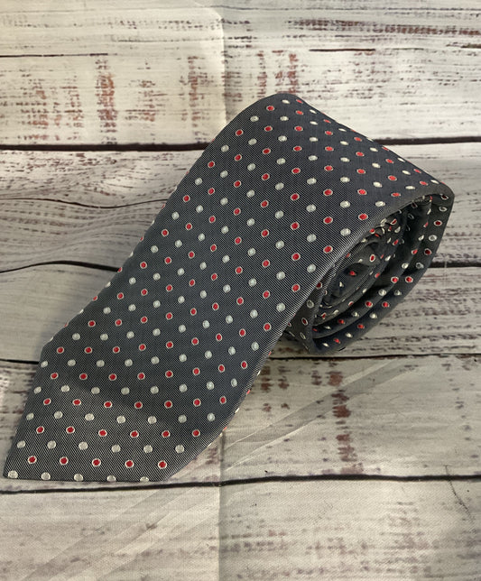 Boss Hugo Boss Dotted Silk Tie Multicolor
